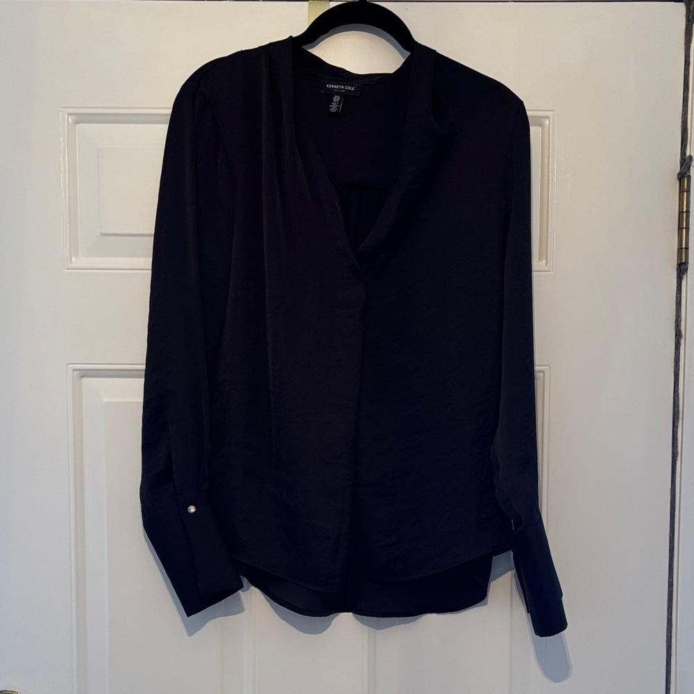 Kenneth Cole Black Women's Blouse- size small
